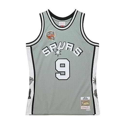 Mitchell & Ness nba hof swingman jersey, spurs, tony parker, m