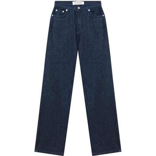 ROY ROGERS pantalone in denim palazzo marta donna