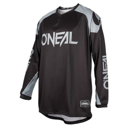 O'NEAL | maglia | enduro motocross | tessuto traspirante, massima libertà di movimento, schiena estesa | maglia matrix ridewear | adulto | nero grigio | taglia l