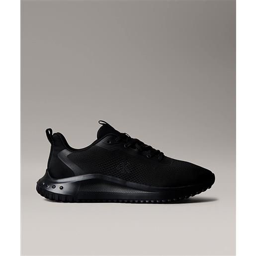 Calvin klein jeans sneakers ultraleggere in rete traspirante uomo