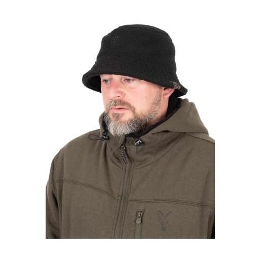 Fox sherpa bucket hat - nero, nero , taglia unica