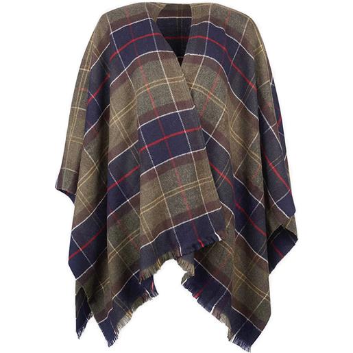 BARBOUR scialle staffin tartan serape classic tartan