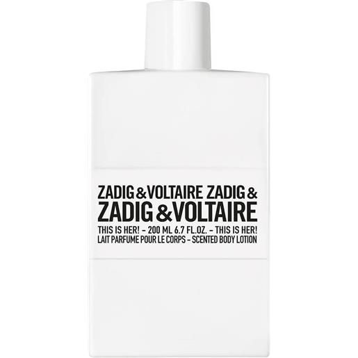 Zadig & Voltaire this is her!Latte idratante per il corpo