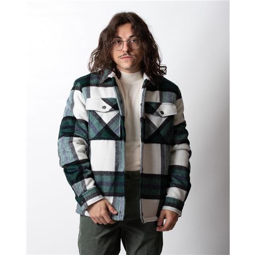 Liu Jo giubbotto Liu Jo a quadri in misto lana uomo