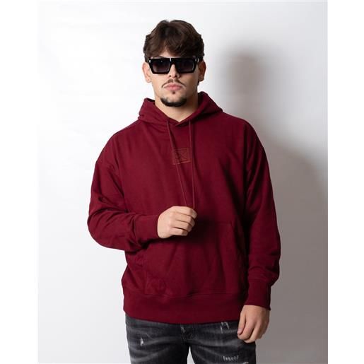 Calvin Klein felpa Calvin Klein con cappuccio e ricamo uomo