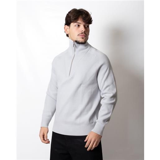 Calvin Klein maglia Calvin Klein lupetto con mezza zip uomo