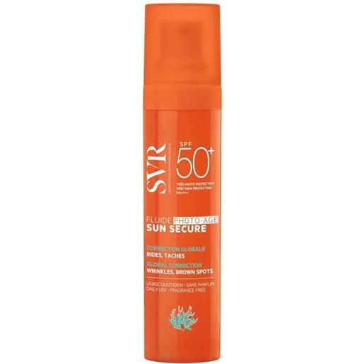 Svr sun secure correzione rughe, macchie scure spf50+ 40ml - zero sprechi