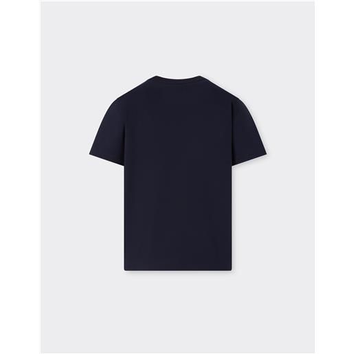 Ferrari t-shirt in cotone con logo Ferrari - t-shirts navy 10y