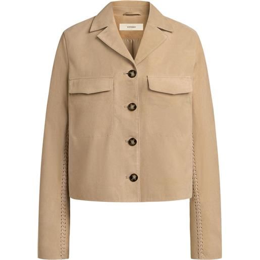 12 STOREEZ giacca con lacci - toni neutri