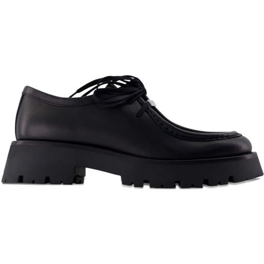 Alexander Wang derby con punta tonda - nero