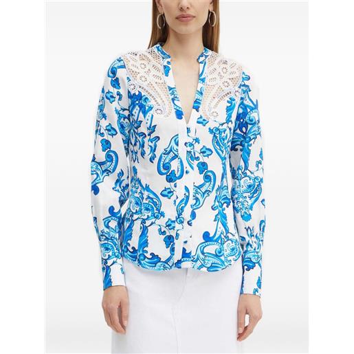 Marciano blusa con stampa - bianco