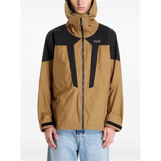 Tilak giacca stinger paclite® con cappuccio e zip - marrone