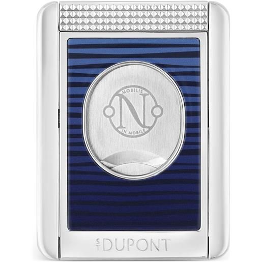 S.T. Dupont tagliasigari con logo - blu