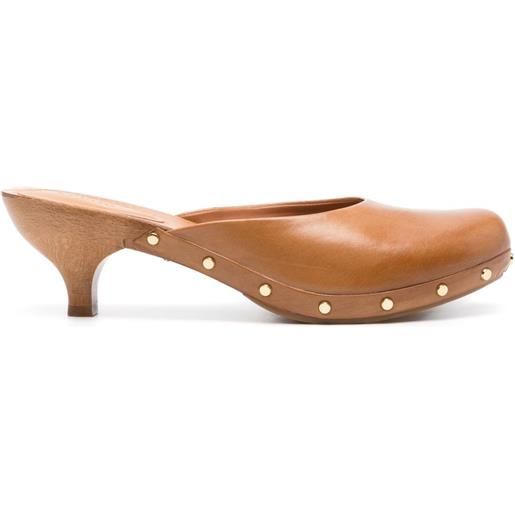 Chloé clogs judith 40mm - toni neutri