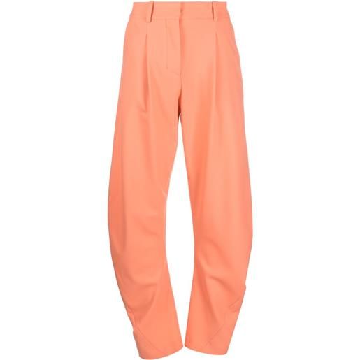 Off-White pantaloni affusolati sartoriali - arancione