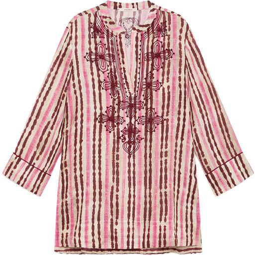 Tagliatore giacca a righe - rosa