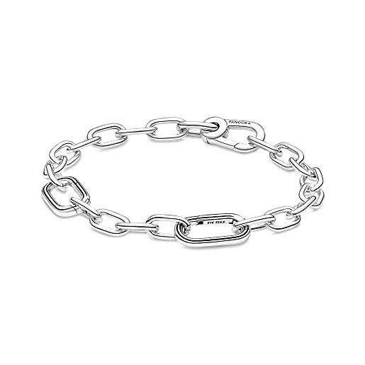 PANDORA me bracciale a maglie piccole in argento sterling, 5