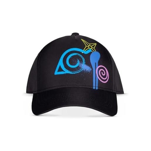 Naruto icon uomo cappello nero 100% poliestere