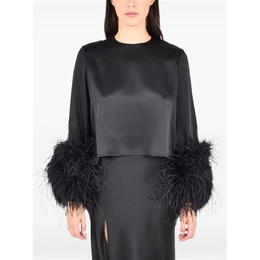 LAPOINTE top a maniche lunghe - nero