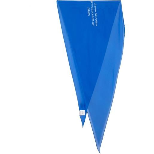 Acne Studios foulard con stampa - blu