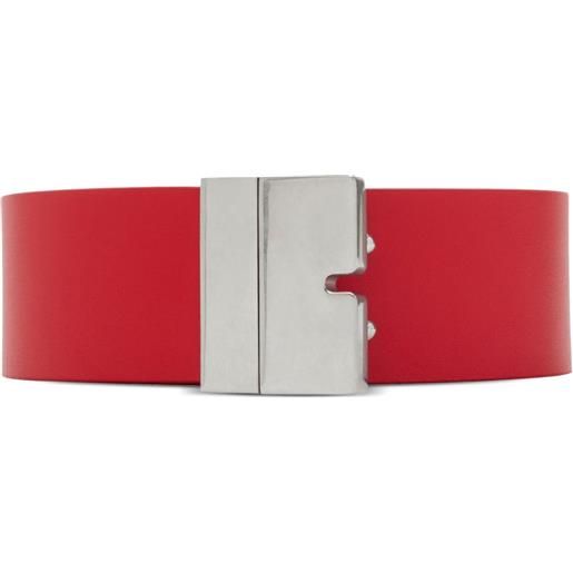 Burberry cintura b cut - rosso