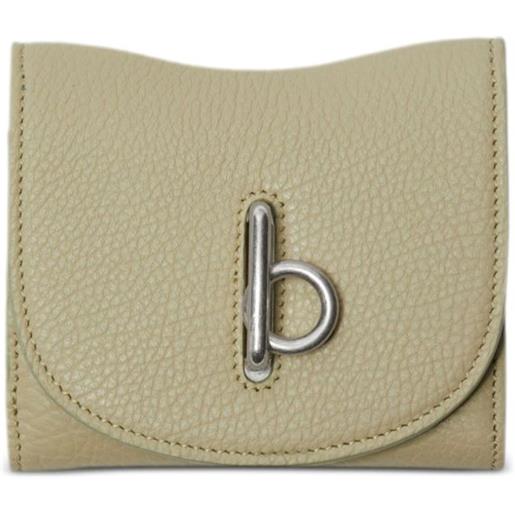 Burberry portafoglio rocking horse - verde