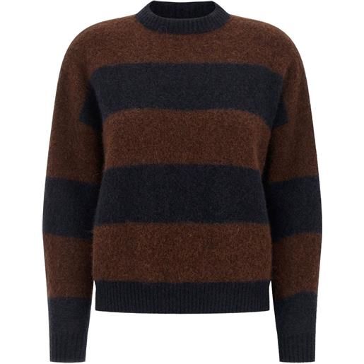 Weekend Max Mara maglione tuono a righe - marrone