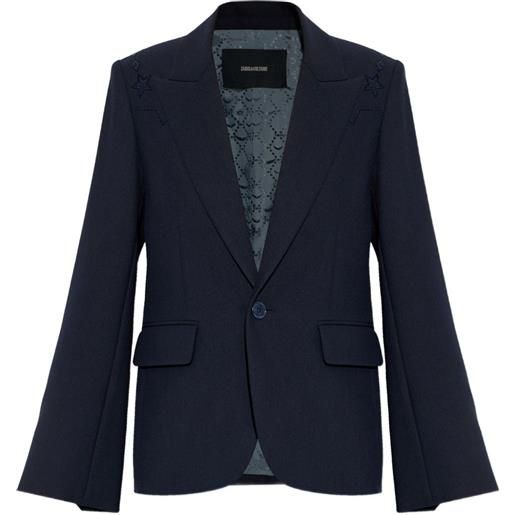 Solada Giacca Donna In Jeans Con Borchie E Strass: In Offerta A 39.99