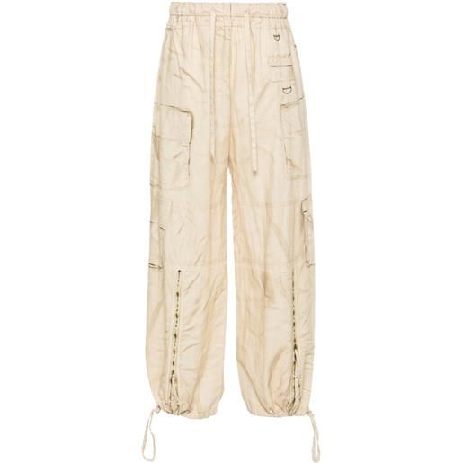 Acne Studios pantaloni a gamba ampia - toni neutri
