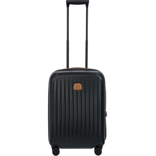 Bric's taormina 4 ruote carrello s 57 cm con piega di espansione nero