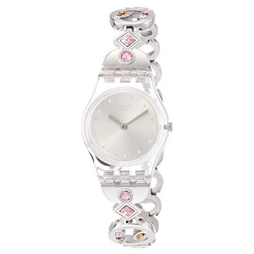Swatch orologio analogueico quarzo donna con cinturino in acciaio inox lk381g
