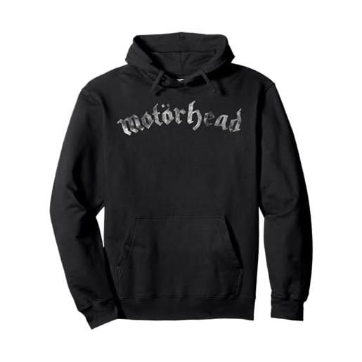 Motörhead distressed logo felpa con cappuccio