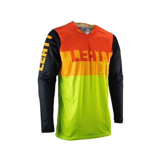 Leatt maglia motocross 4.5 lite con vestibilità confortevole e tessuto moisture. Cool