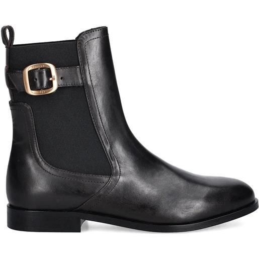 TWINSET stivali chelsea con fibbia - nero