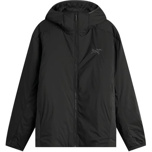 Arc'teryx felpa con cappuccio atom sv - nero