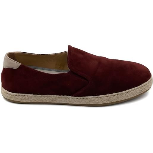 Brunello Cucinelli espadrilles in pelle scamosciata - rosso