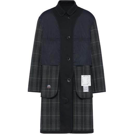 Maison Margiela cappotto con bottoni - nero
