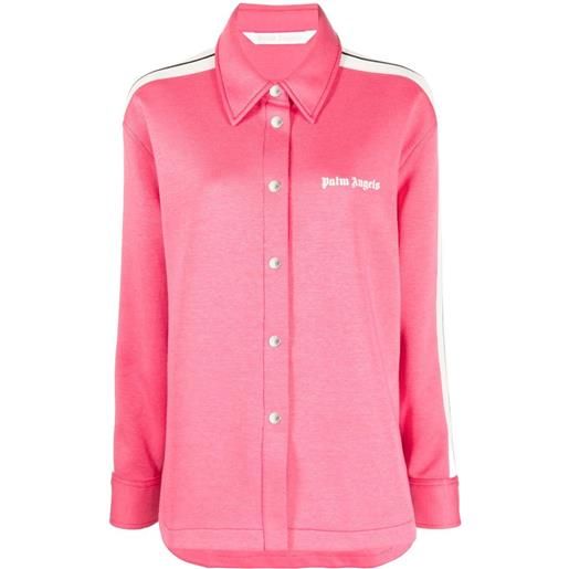 Palm Angels camicia a righe - rosa
