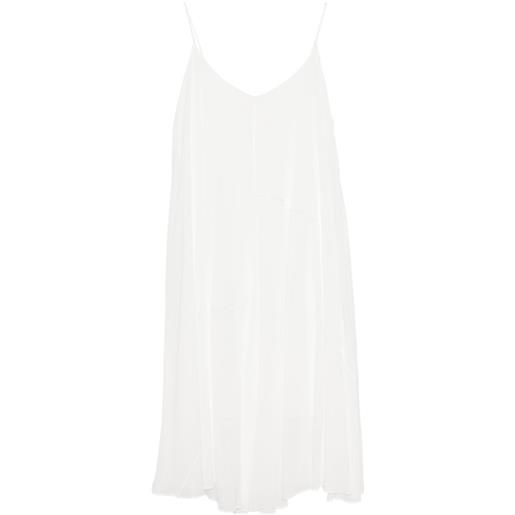 Lauren Manoogian abito con cuciture - bianco