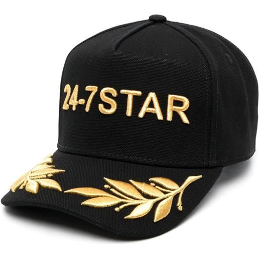 DSQUARED2 cappello da baseball 24-7 star - nero