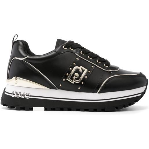 LIU JO sneakers con logo - nero