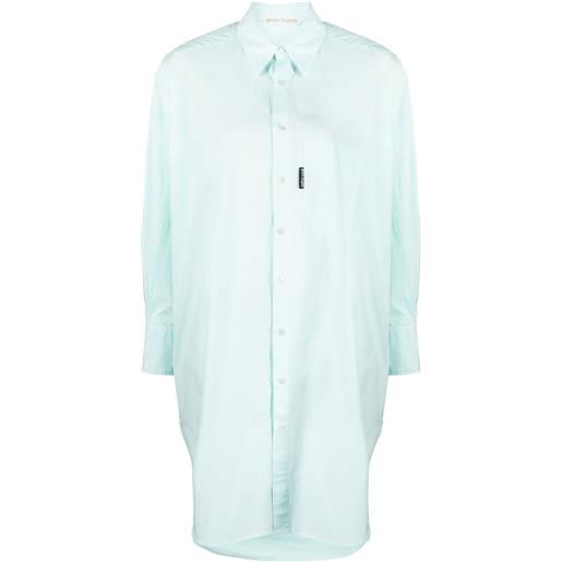 Palm Angels chemisier oversize - blu