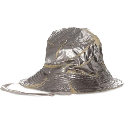Rick Owens cappello bucket gilligan - argento