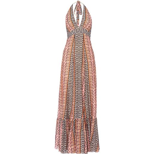 Temperley London abito lungo gia - rosa