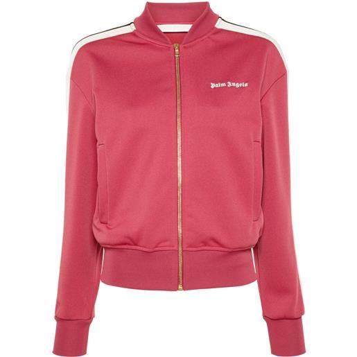 Palm Angels bomber con ricamo - rosso