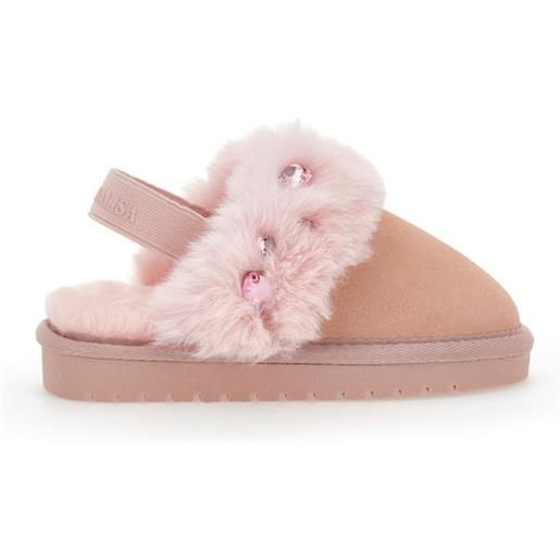 Monnalisa sabot crosta con strass