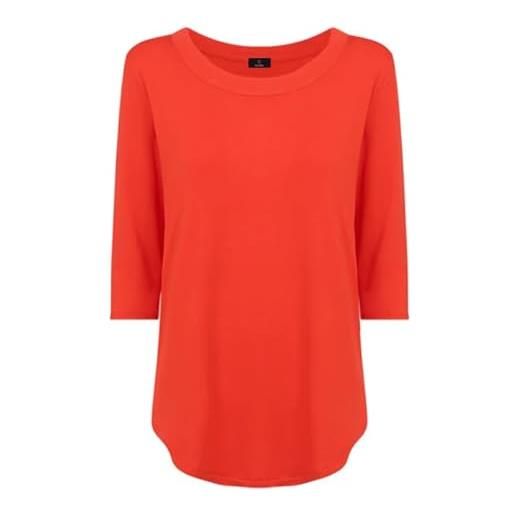 RAGNO maglia manica 3/4 viscosa revolution 70121w - 4, arancione