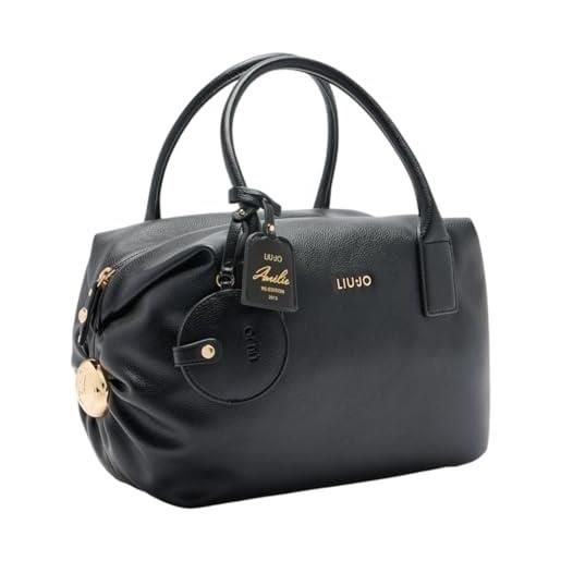 Liu jo borsa a tracolla amelie ecs bowler bag nero