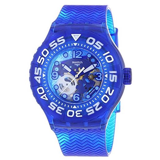 Swatch analogico al quarzo orologio da polso suus100