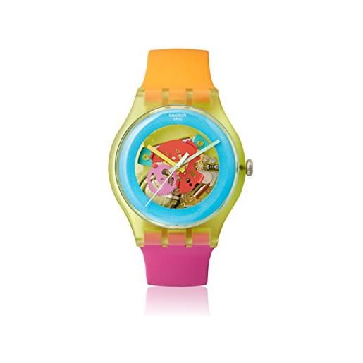 Swatch orologio al quarzo unisex color palette 41 mm